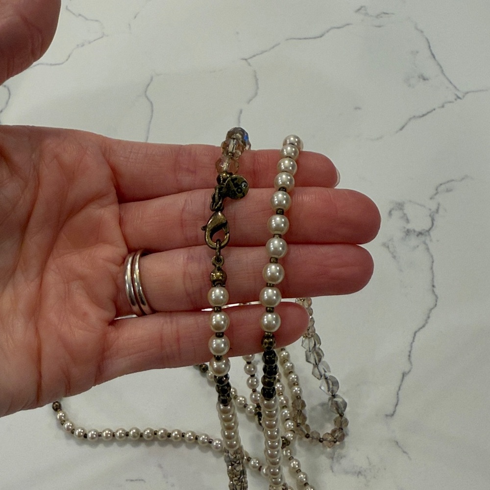 LOFT long wrap necklace - Picture 2 of 4